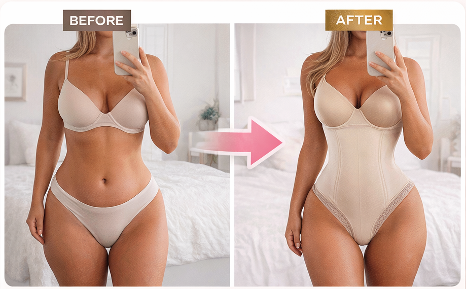 Snatch Your Waist Instantly - Look 2 Sizes Smaller in Seconds